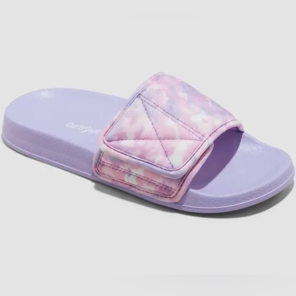 New Cat & Jack Kids Kris Sport Slide Sandals M (2-3)